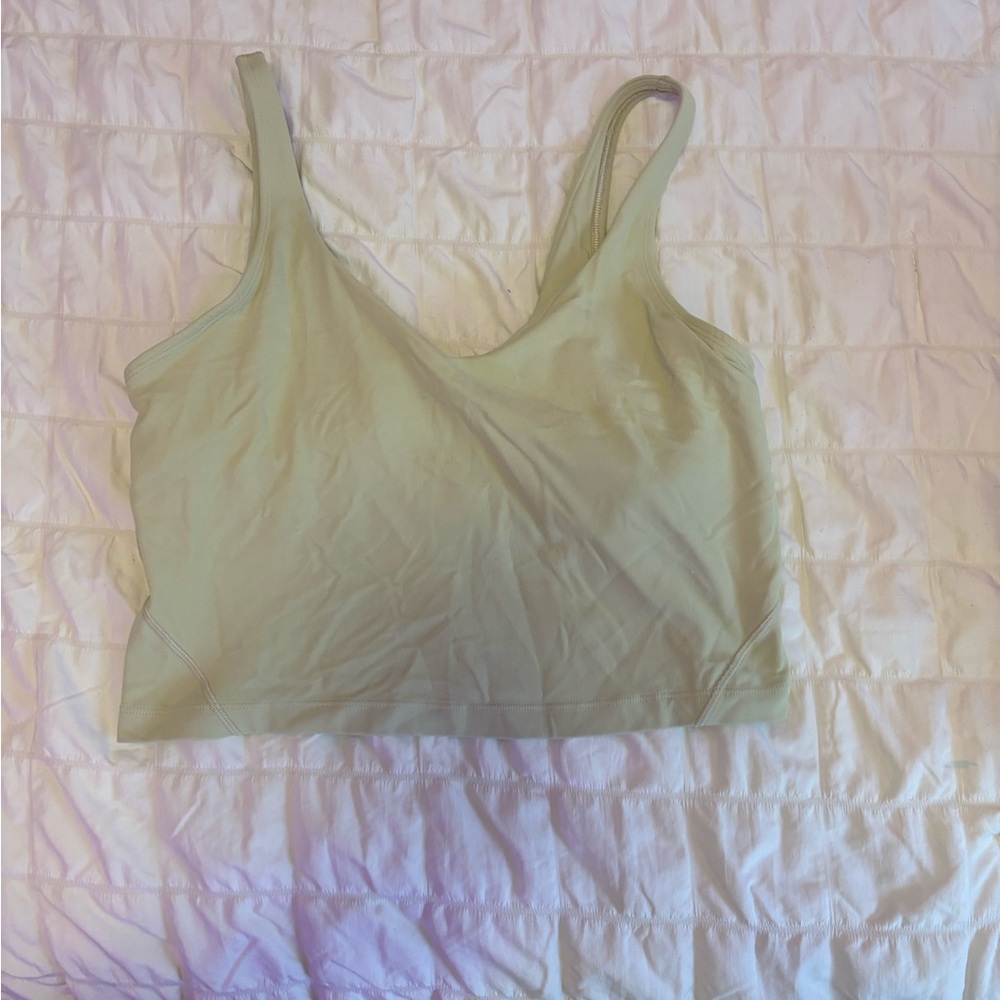 Lululemon Athletica Cream Sports Bra